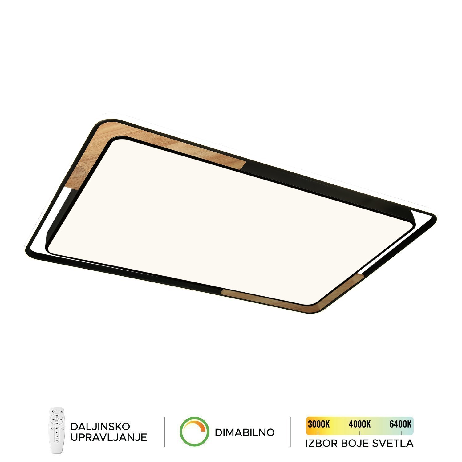 LED plafonska lampa F2047-82C WH