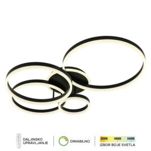 LED plafonska lampa F2094-122C WH