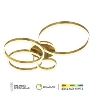 LED plafonska lampa F2092-68C WH