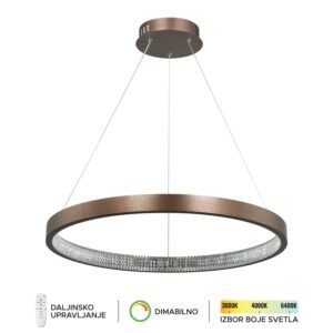 LED viseća lampa F2047-130C BK