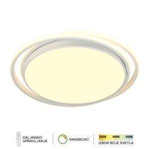 LED plafonska lampa F2097-63C BK+DWD