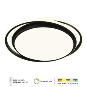 LED plafonska lampa F2097-63C WH+WD