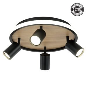 LED plafonska lampa FG150-4 BK+WD