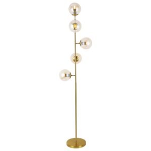 Podna lampa F7031-5F SG+AM