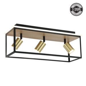 LED plafonska lampa FG152-3 BK+WD