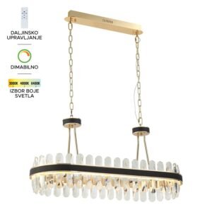 LED visilica KP4003-100V BK+GD