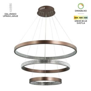 LED visilica F2047-44V BK