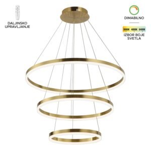 LED visilica F2048-130V BK