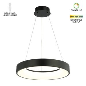 LED visilica F2049-66V BK