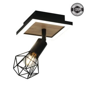 LED plafonska lampa FE405-1 BK+WD