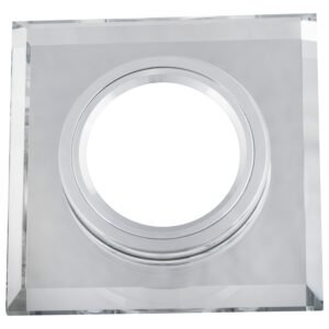 Staklena rozetna CFR1206 WH