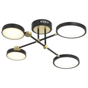 LED plafonska lampa F2036-30C BK+SG