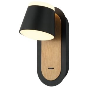 LED zidna lampa F2077-8Z BK+WD