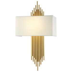 Zidna lampa F4012-2Z SG+WH