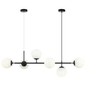 Visilica F7031-6V BK+WH