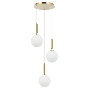 Viseća lampa F7046-3V SG+WH