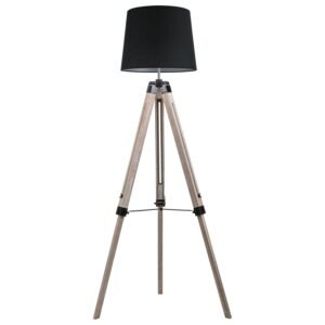 Podna lampa F7115-1F CW+BK