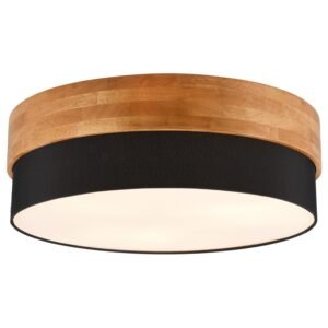 Plafonjera F7822-3P BK+WD