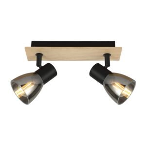 Spot lampa FE406-2 BK+WD