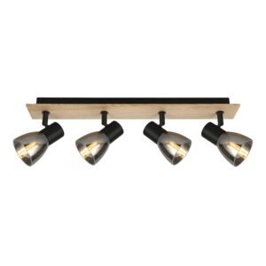 Spot lampa FE406-4 BK+WD