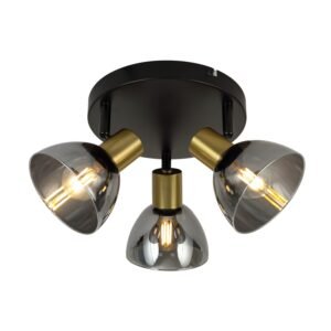Spot lampa FE407-3R BK+SG