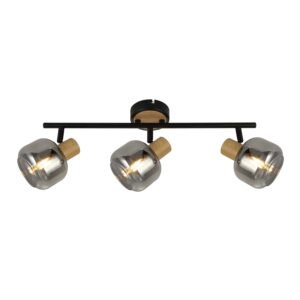 Spot lampa FE408-3 BK+WD