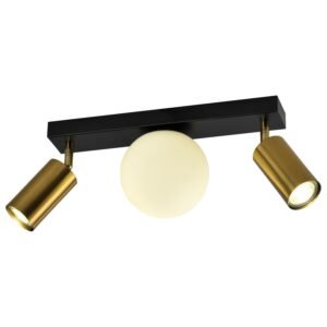 Spot lampa FG155-3 BK+SG