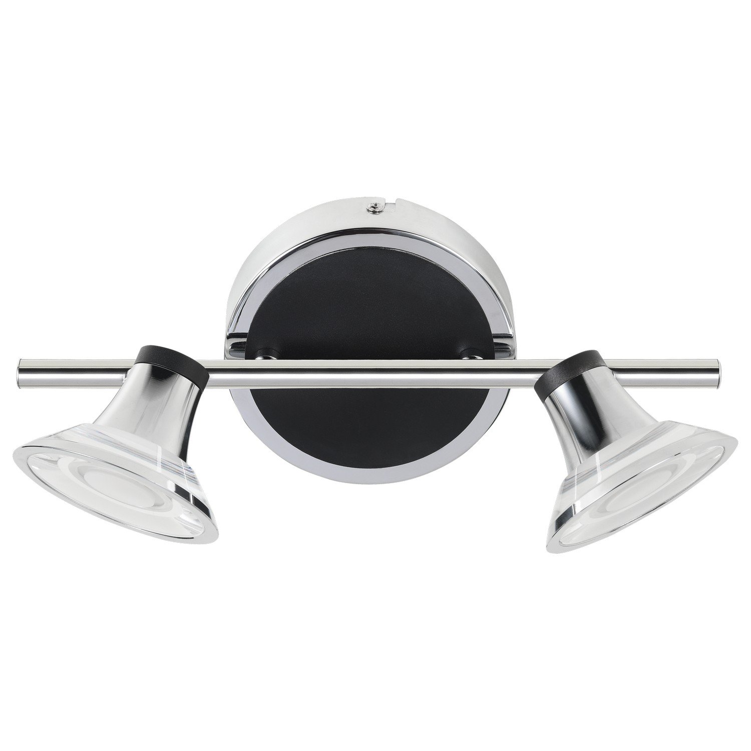 LED spot lampa LS101-2 CH+BK