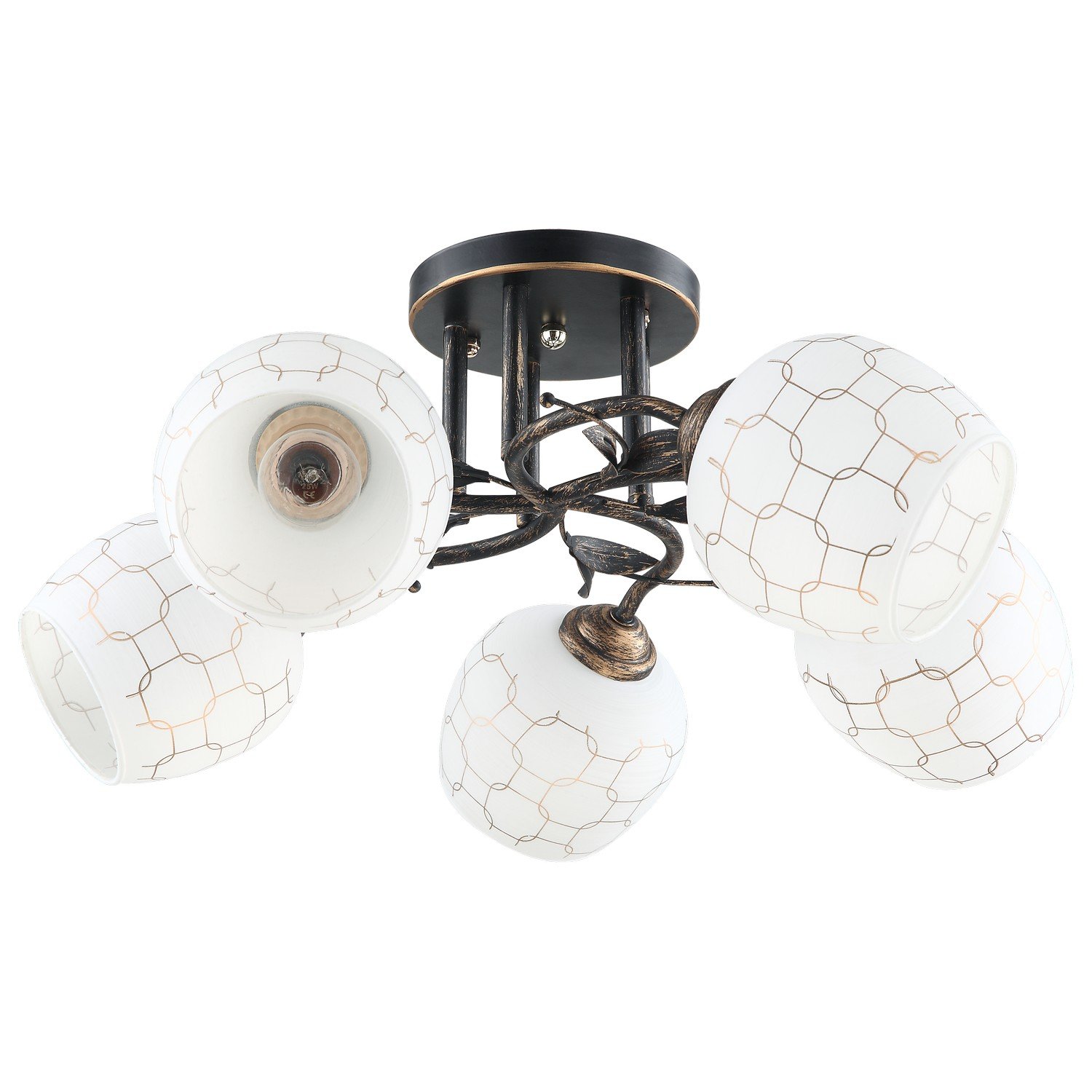 Plafonska lampa MD2729-5 BK