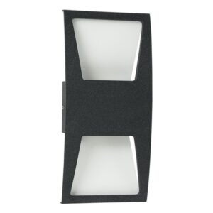 Spoljna LED lampa S4372 BK+WH