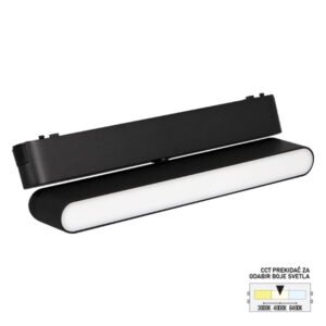 LED magnetna svetiljka CCT ULTRA SLIM FMS1101-12 BK
