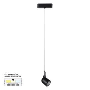 LED magnetna visilica CCT ULTRA SLIM FMS4002-7 BK