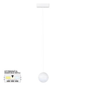 LED magnetna visilica CCT ULTRA SLIM FMS4004-7 WH