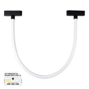 LED magnetna svetiljka CCT ULTRA SLIM FMS4006-10 BK