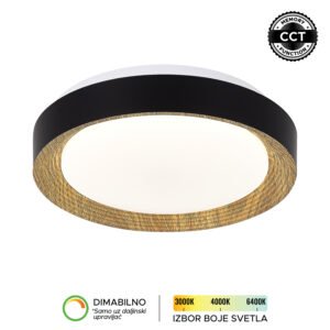 LED plafonjera LP-405-28R BK+WD