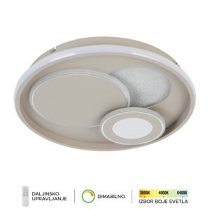 LED plafonska lampa F2104-24C BE
