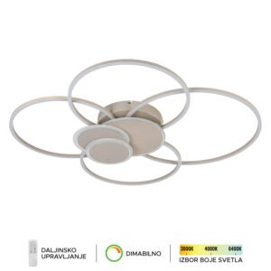 LED plafonska lampa F2105-50C BE