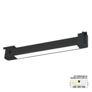 LED šinska svetiljka CCT TL30-20 BK