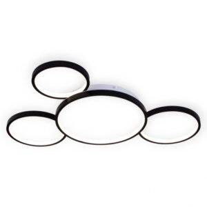 Plafonska svetiljka VESTA 372 BK