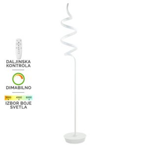 LED podna lampa F2027-48F WH