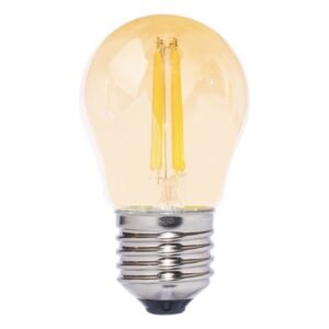 LED sijalica E27 2W Filament LFB-G45A-2 amber