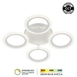 LED plafonska lampa F2083-40C WH