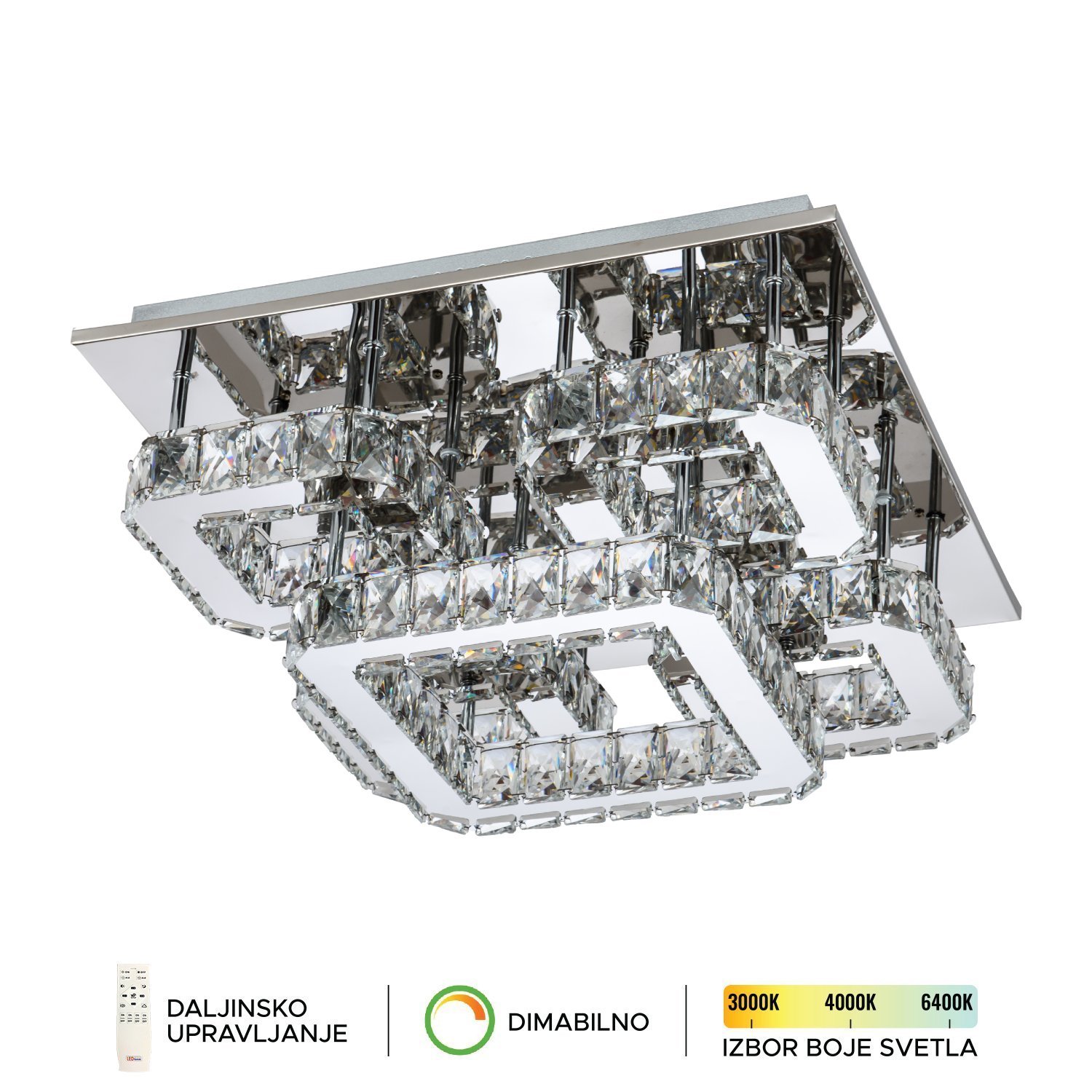LED plafonska lampa KP6001-20C
