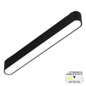 LED magnetna svetiljka CCT ULTRA SLIM FMS1001-12 BK