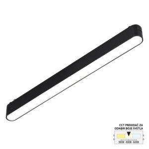 LED magnetna svetiljka CCT ULTRA SLIM FMS1001-18 BK