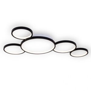 Plafonska svetiljka VESTA 373 BK