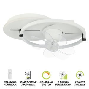 Plafonska lampa sa ventilatorom FV1101-55