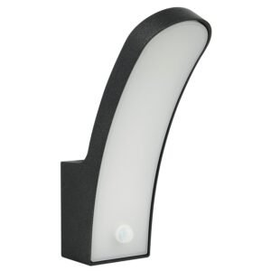 Spoljna LED lampa sa senzorom S4378P BK