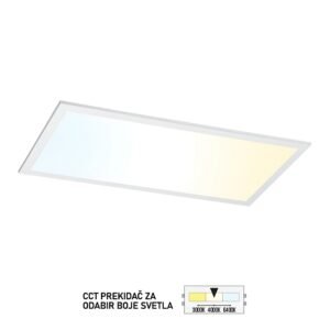 LED panel ugradni 595x295 LPA-09-6336P CCT