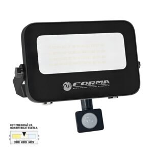 LED reflektor sa senzorom CCT LRH-20S BK